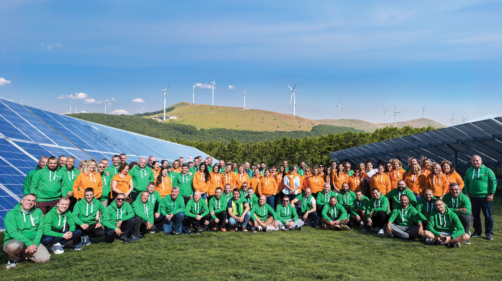 Solarpro team working together